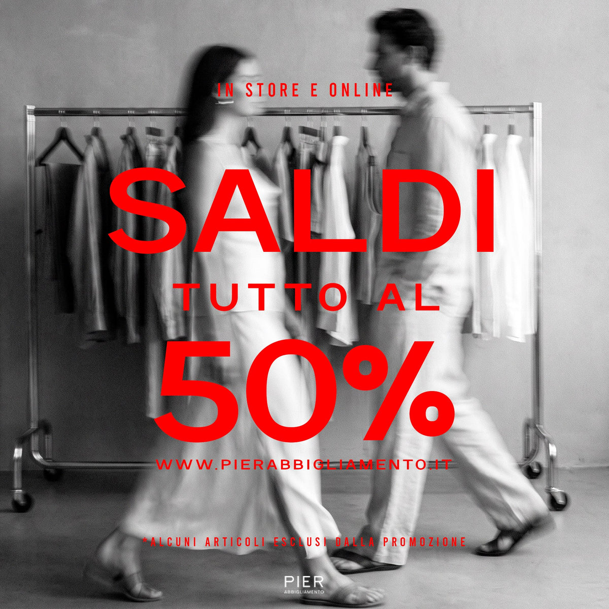 TUTTO AL 50%