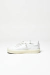 sneakers in pelle bianco uomo Akman - 5