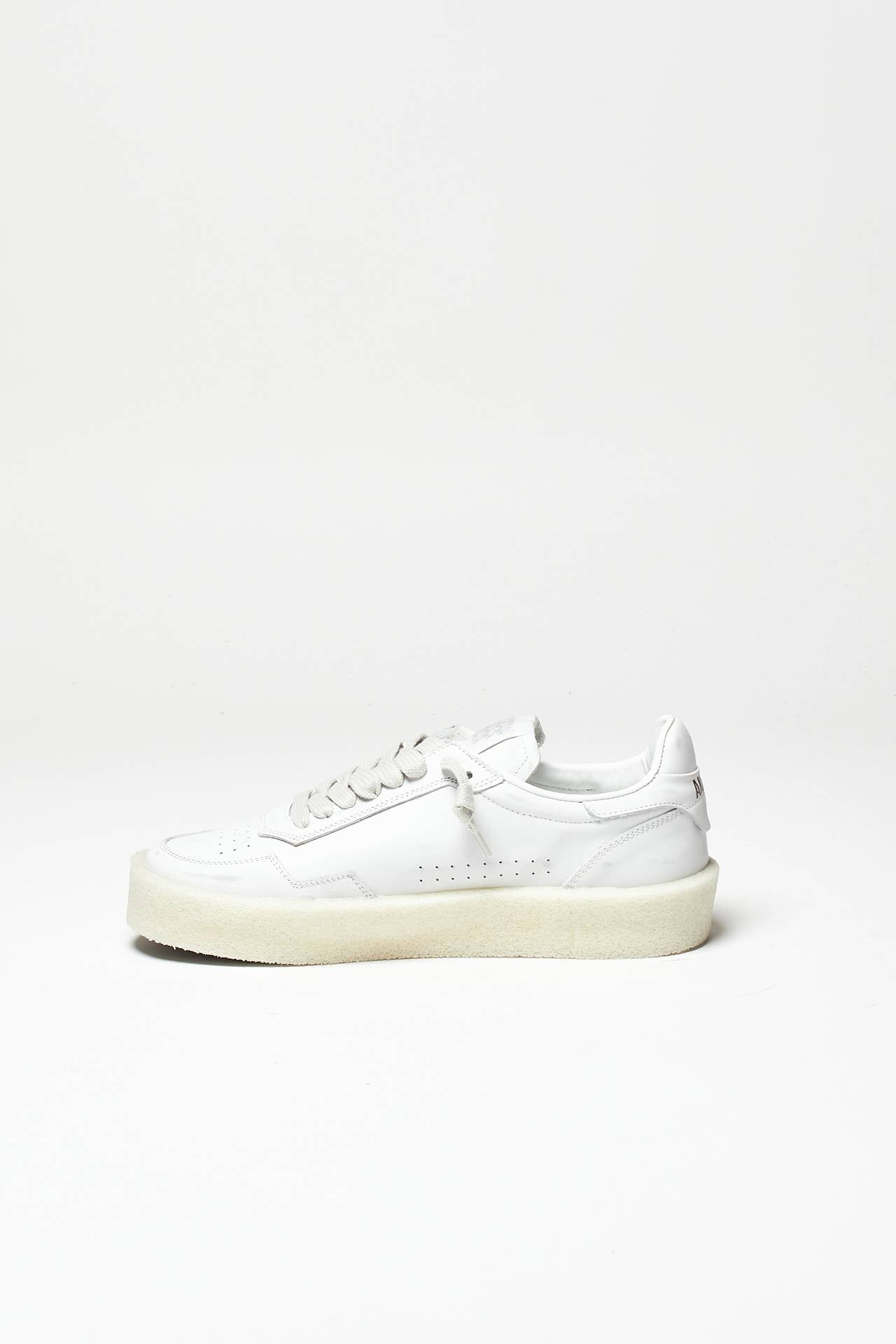 sneakers in pelle bianco uomo Akman - 5