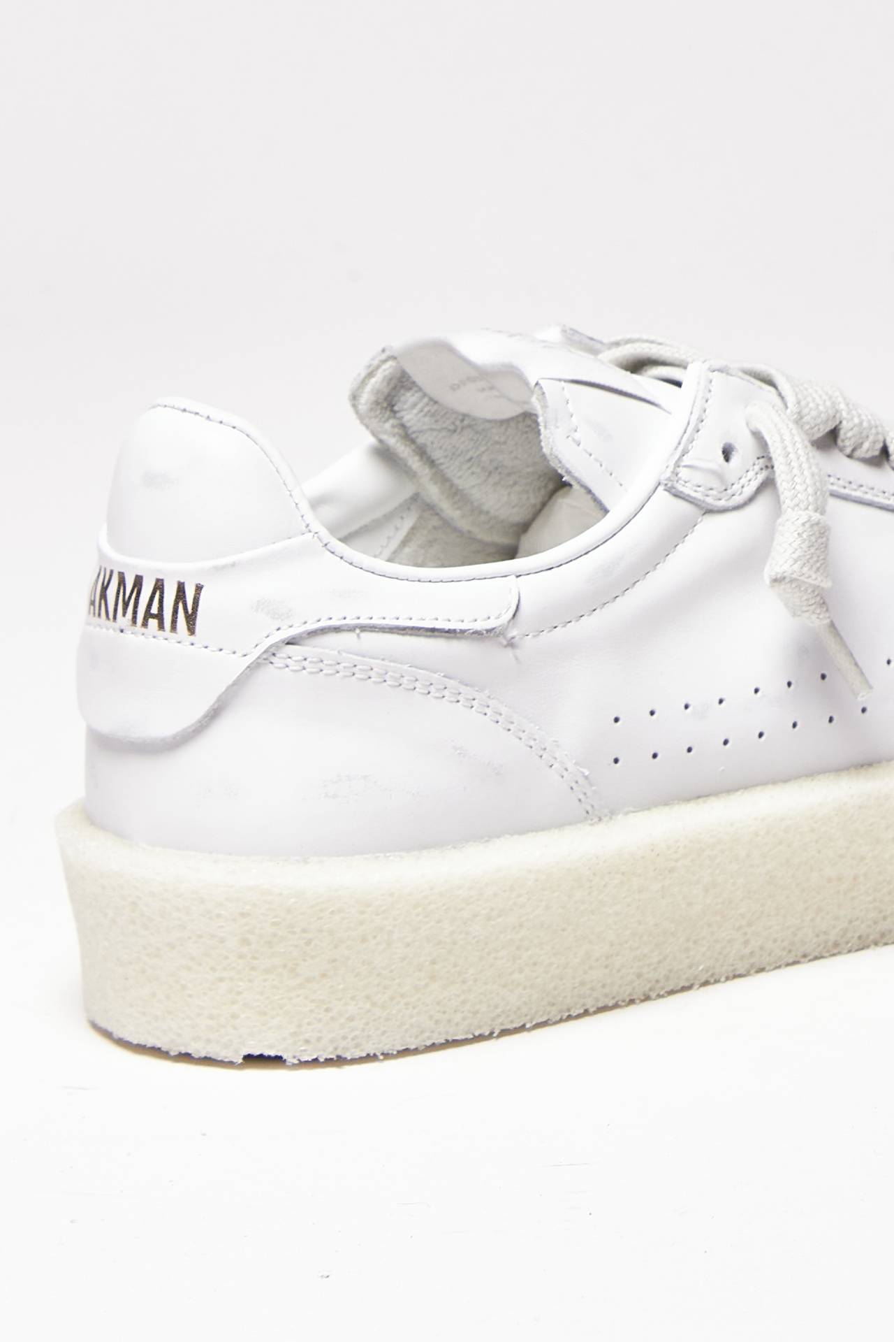 sneakers in pelle bianco uomo Akman - 7