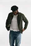 bomber harrington rectifier in cotone verde uomo Barbour - 6