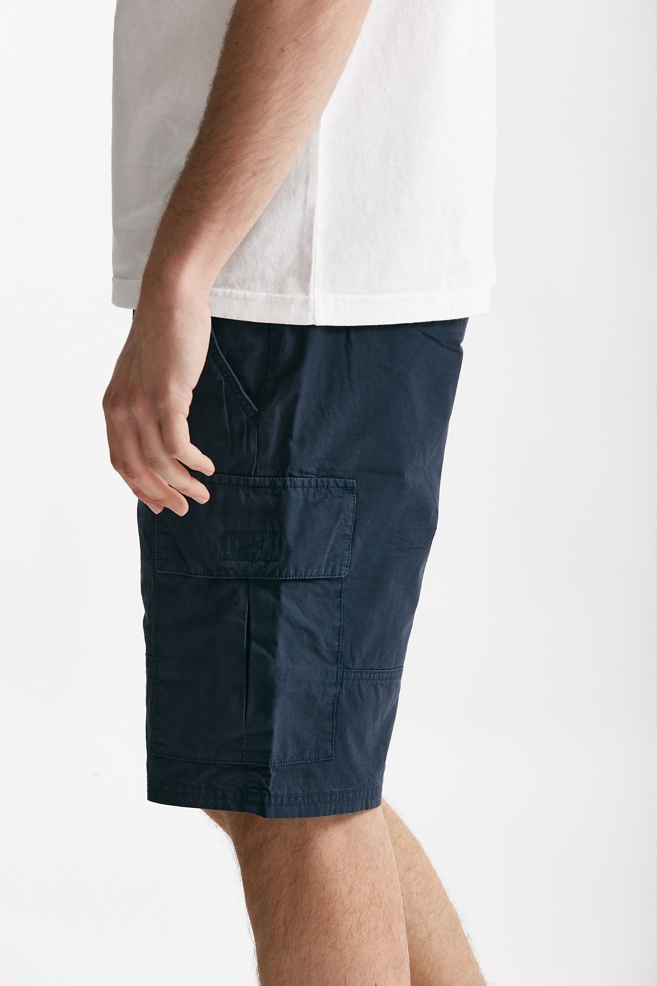 bermuda in cotone ripstop blu uomo Barbour - 2