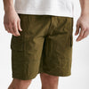 bermuda in cotone ripstop verde militare uomo Barbour - 10