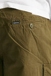 bermuda in cotone ripstop verde militare uomo Barbour - 9