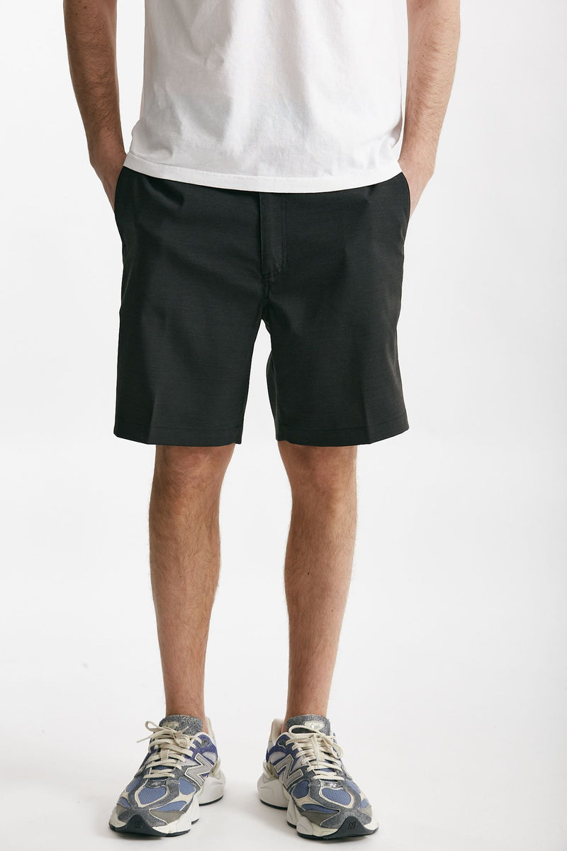 bermuda poliestere e lana stretch grigio antracite uomo Covert - 1