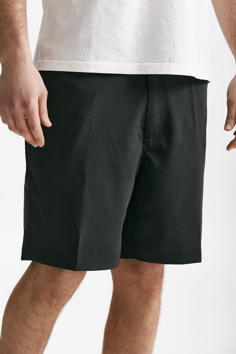 bermuda poliestere e lana stretch grigio antracite uomo Covert - 4