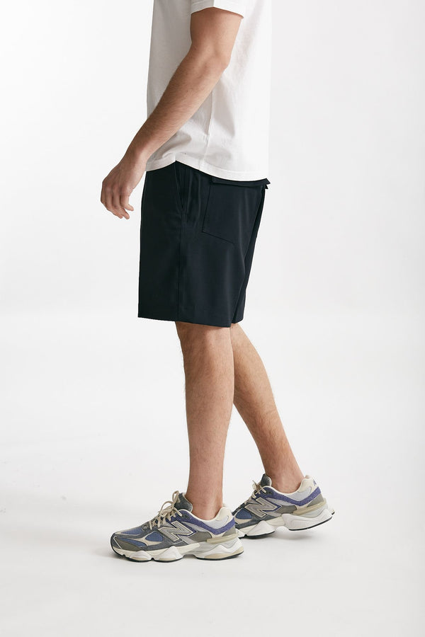 bermuda poliestere e lana stretch blu uomo Covert