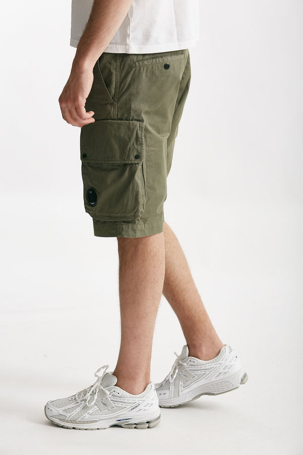 bermuda in cotone gabardine fermo militare uomo C.p. company