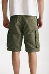 bermuda in cotone gabardine fermo militare uomo C.p. company - 3