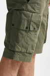 bermuda in cotone gabardine fermo militare uomo C.p. company - 7