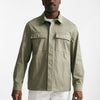 overshirt in cotone stretch verde uomo Department five - 8