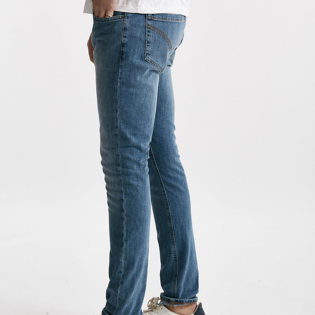 jeans george lavaggio chiaro uomo Dondup - 8