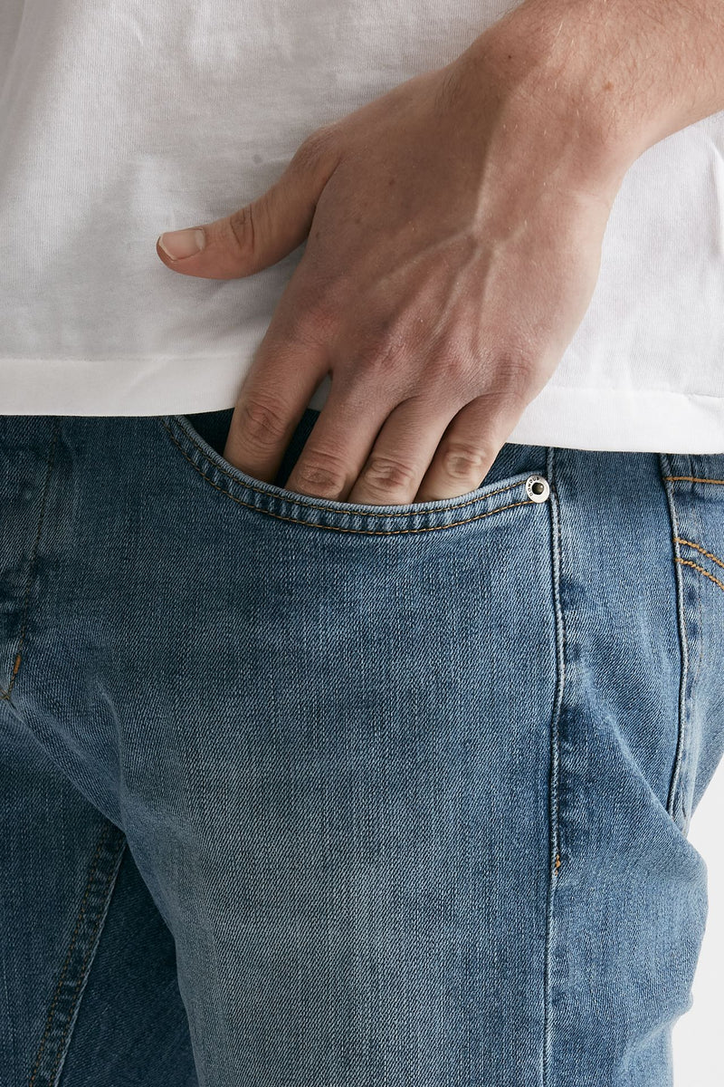 jeans george lavaggio chiaro uomo Dondup - 6