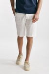 bermuda in cotone stretch bianco uomo Fay - 1