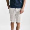 bermuda in cotone stretch bianco uomo Fay - 8