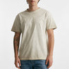 t-shirt in cotone beige old uomo Grifoni - 6