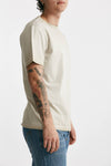 t-shirt in cotone beige old uomo Grifoni - 2