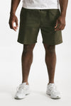 bermuda in cotone stretch verde militare uomo Grifoni - 1