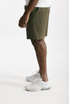 bermuda in cotone stretch verde militare uomo Grifoni - 2