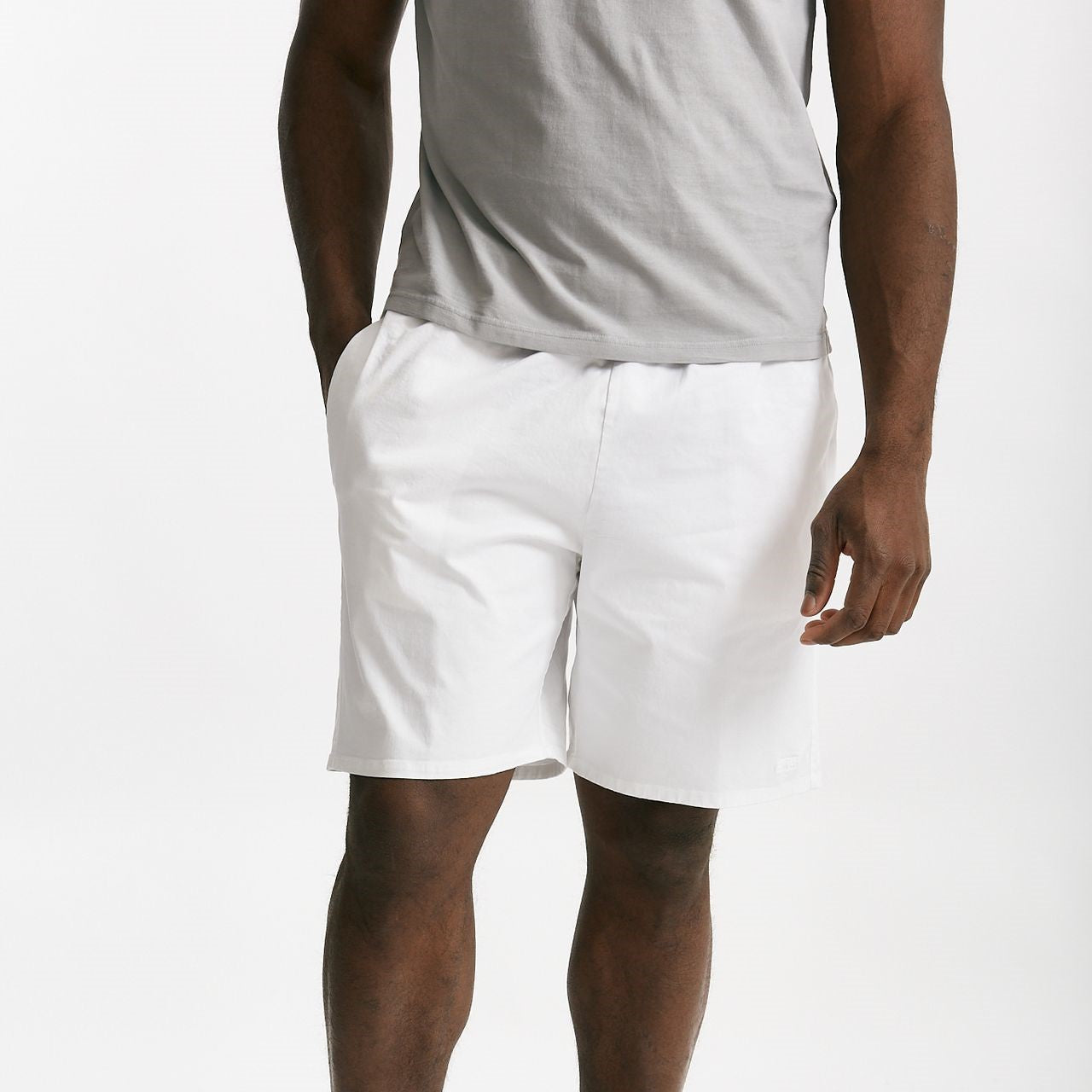 bermuda in cotone stretch bianco uomo Grifoni - 8