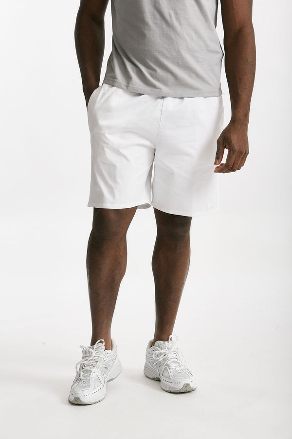 bermuda in cotone stretch bianco uomo Grifoni
