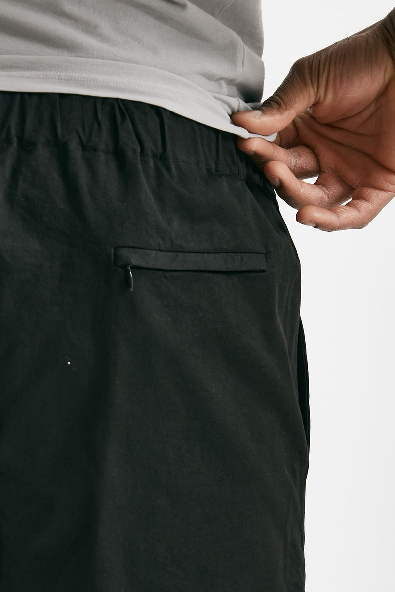 bermuda in cotone stretch nero uomo Grifoni - 7