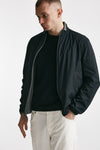 bomber in nylon reversibile blu/grigio uomo Herno - 1