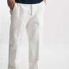 pantalone chino tim in cotone fermo bianco uomo Nine in the morning - 8