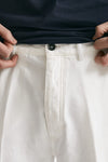 pantalone chino tim in cotone fermo bianco uomo Nine in the morning - 5