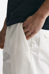 pantalone chino tim in cotone fermo bianco uomo Nine in the morning - 6