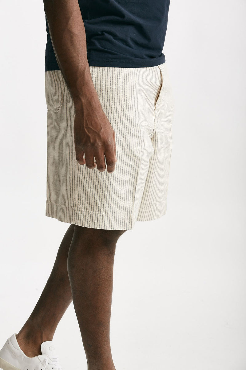 bermuda cotone fermo denim rigato uomo Nine in the morning - 3