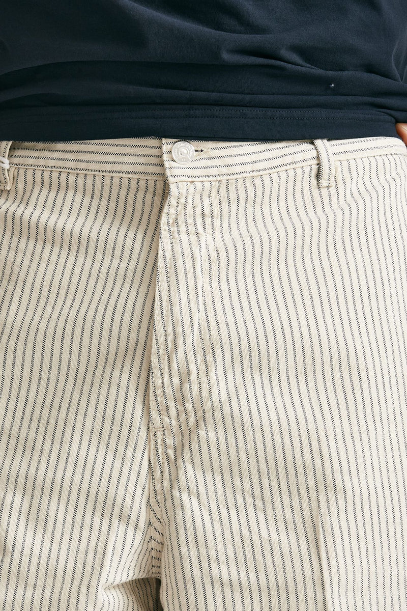 bermuda cotone fermo denim rigato uomo Nine in the morning - 4