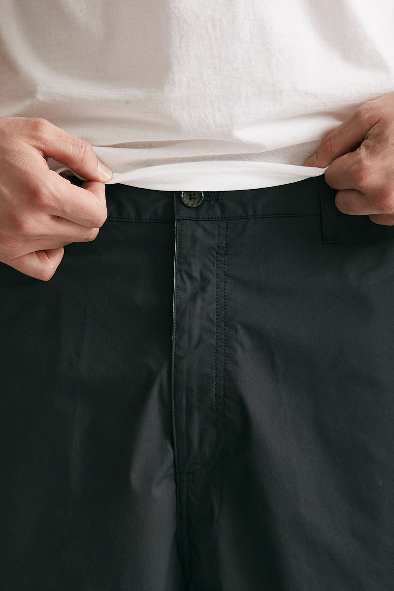 bermuda cotone stretch nero uomo Nine in the morning - 5