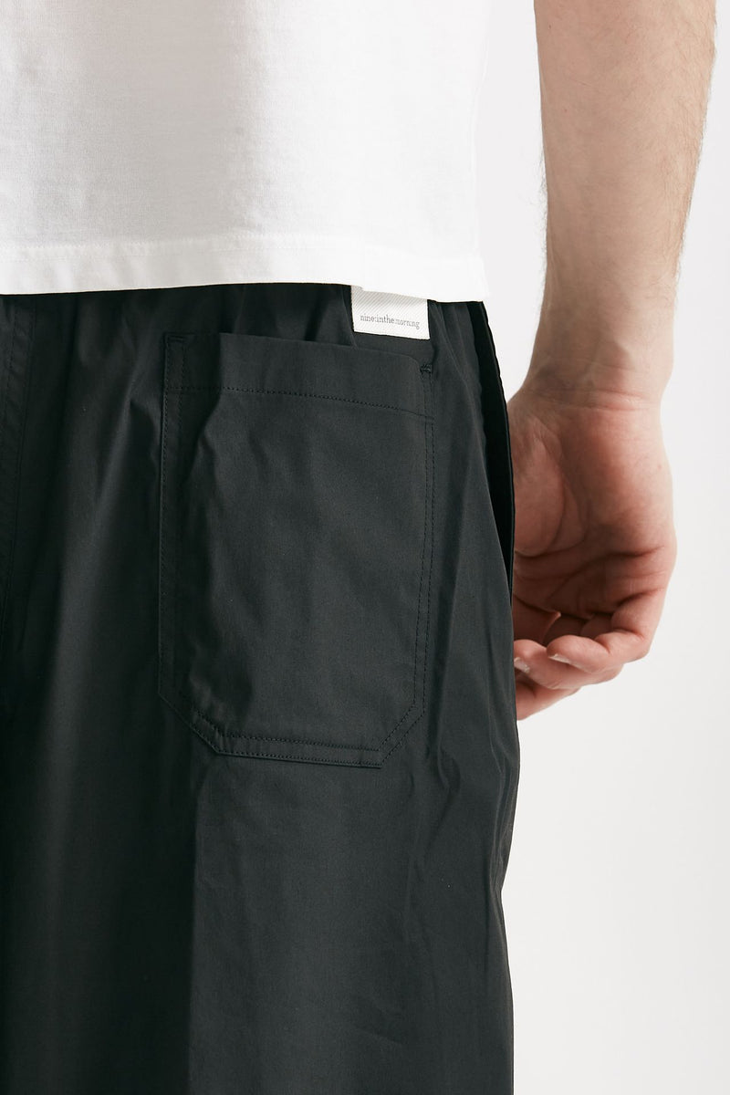 bermuda cotone stretch nero uomo Nine in the morning - 7