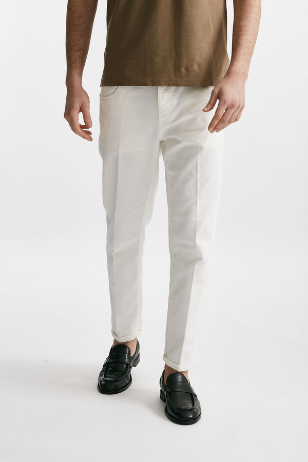 jeans reggae cotone stretch bianco uomo Pt torino