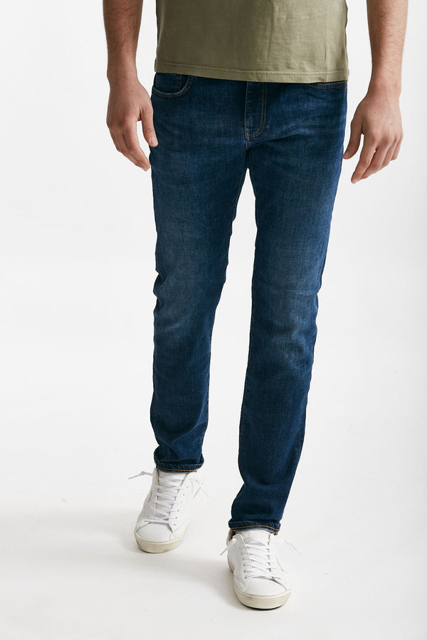 jeans swing lavaggio scuro stone washed uomo Pt torino