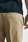 pantalone edge-rebel in cotone e lino beige uomo Pt torino - 7