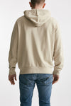 felpa cappuccio in cotone lavato beige uomo Polo ralph lauren - 3