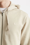 felpa cappuccio in cotone lavato beige uomo Polo ralph lauren - 5