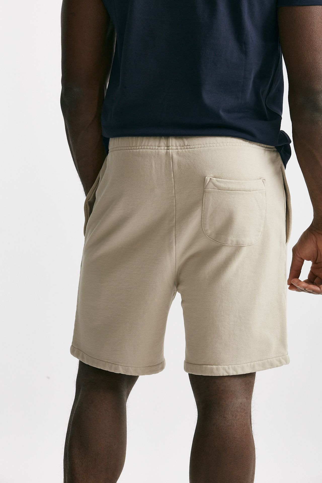 bermuda felpa in cotone beige uomo Polo ralph lauren - 3