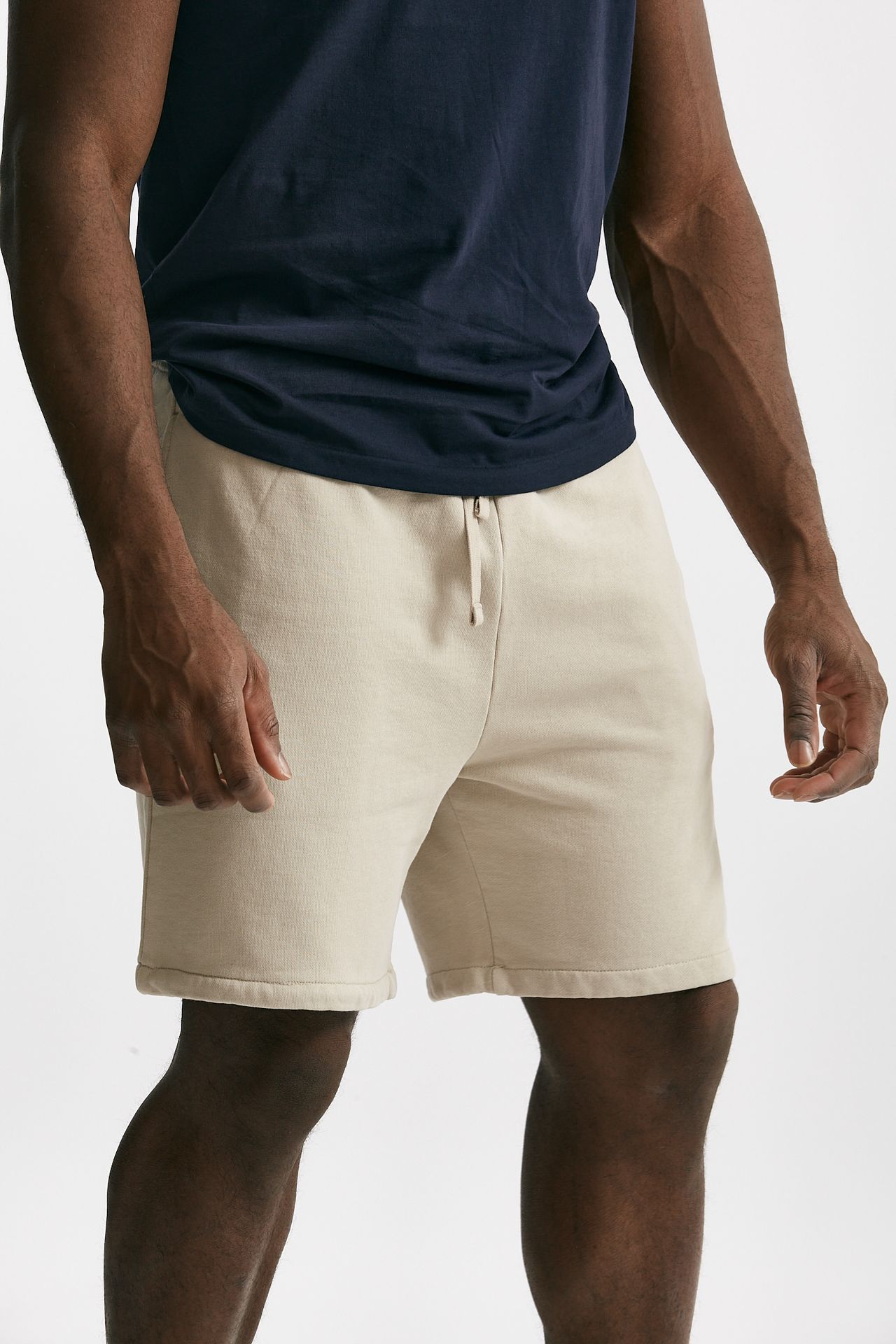 bermuda felpa in cotone beige uomo Polo ralph lauren - 4
