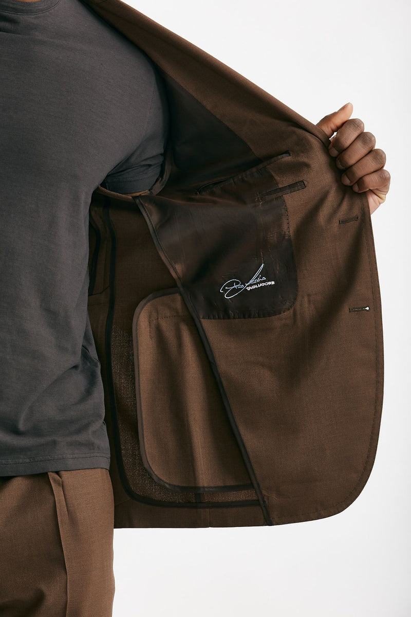 abito mono petto pino lerario bruciato uomo Tagliatore - 8