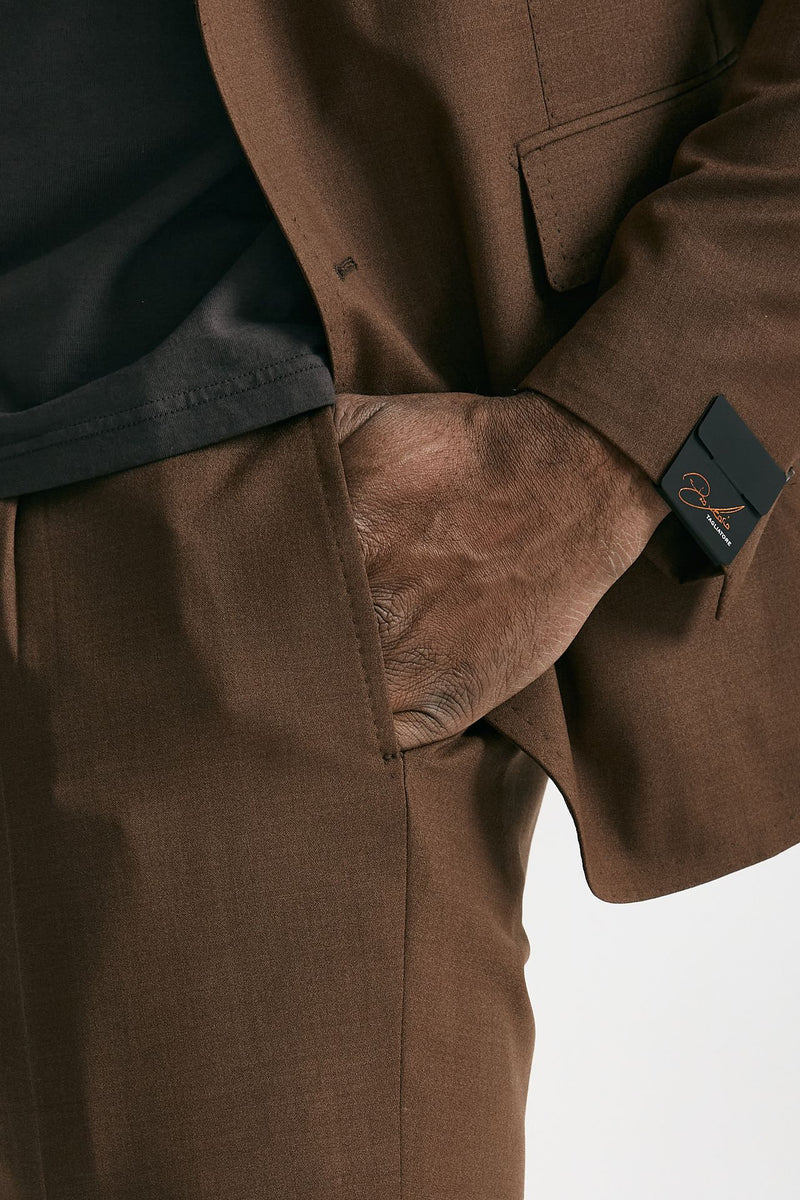 abito mono petto pino lerario bruciato uomo Tagliatore - 10