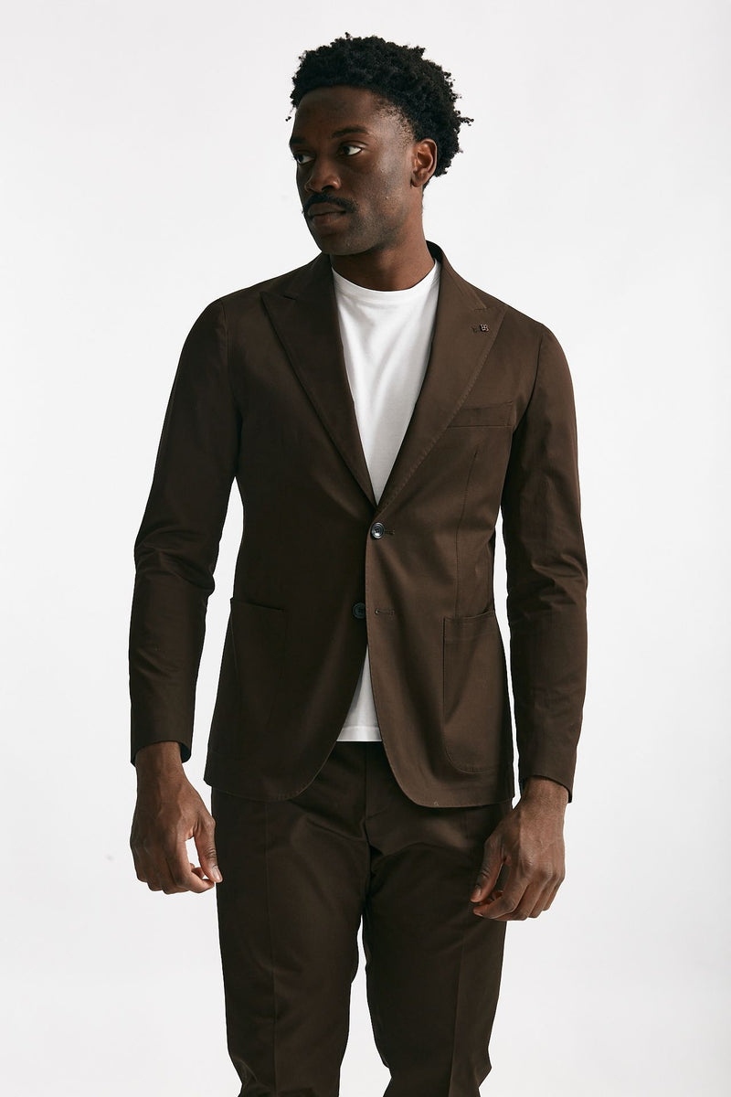 abito monopetto montecarlo marrone uomo Tagliatore - 1