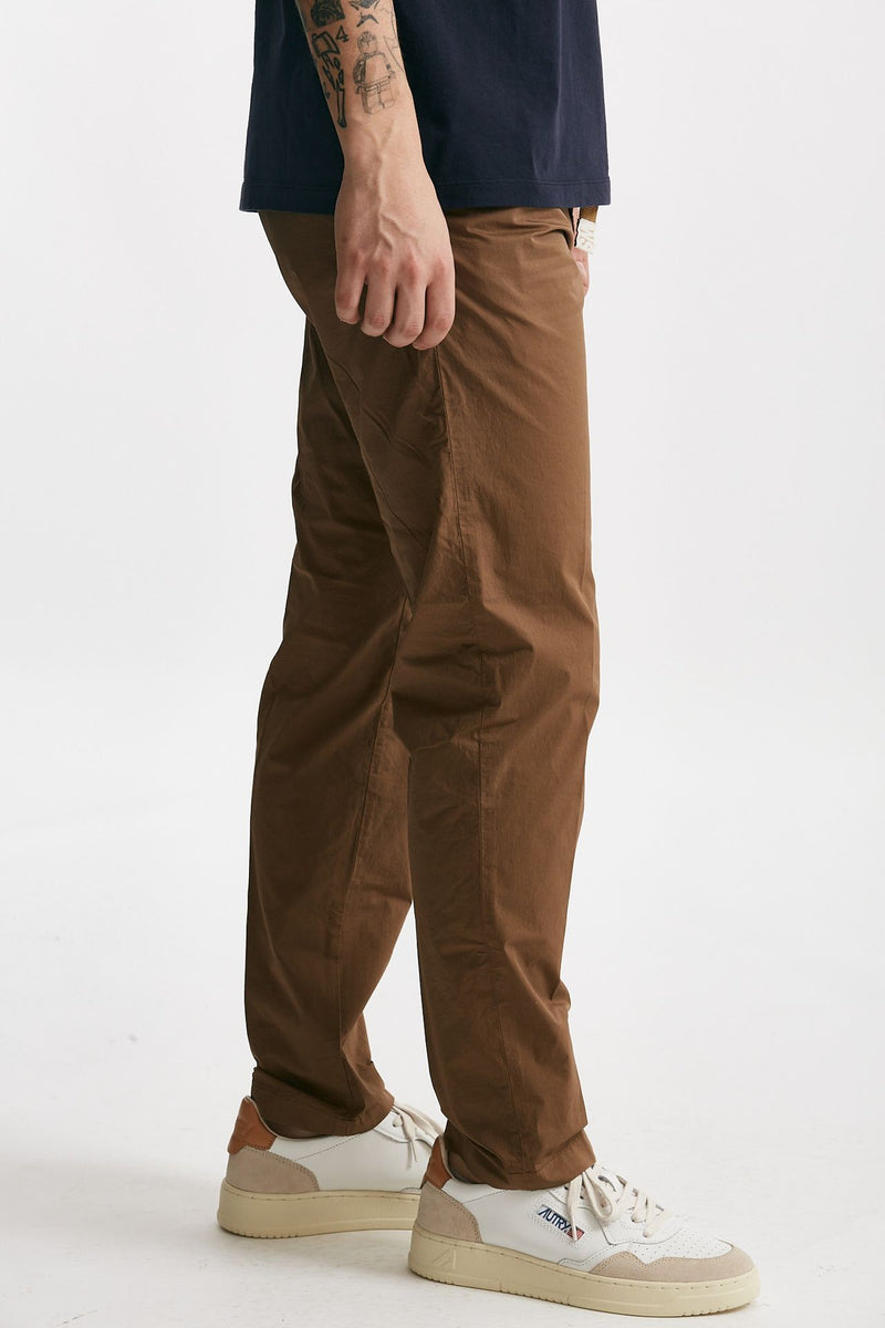 pantalone in cotone stretch ruggine uomo White sand - 2