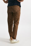 pantalone in cotone stretch ruggine uomo White sand - 3