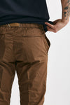 pantalone in cotone stretch ruggine uomo White sand - 7