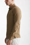 polo camicia in cotone icecotton cammello uomo Zanone - 2