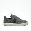 Sneaker M5-ID-BC-FB in pelle scamosciata verde uomo Akman - 8