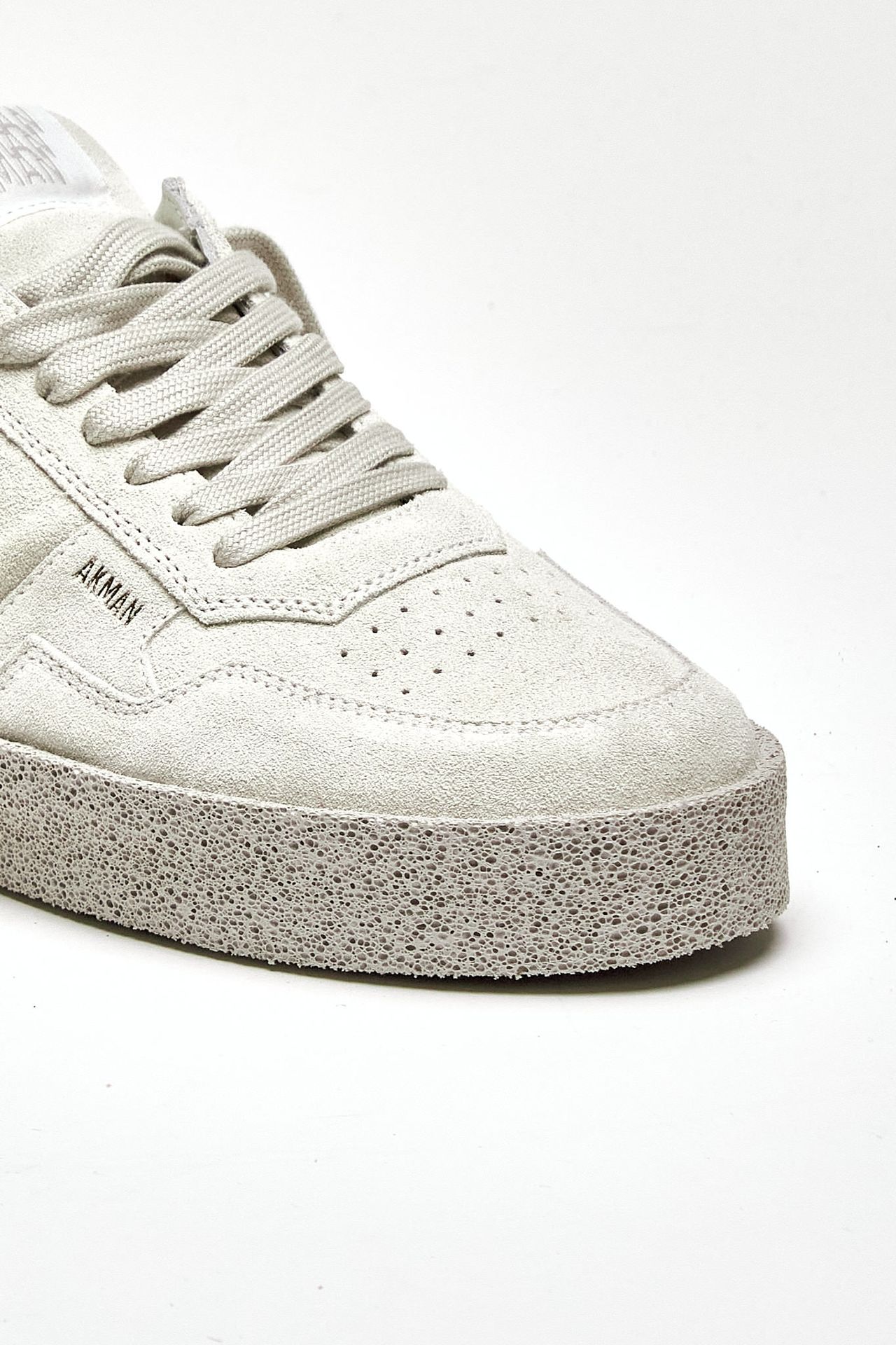 Sneaker M5-ID-BC-WH in pelle scamosciata beige uomo Akman - 5